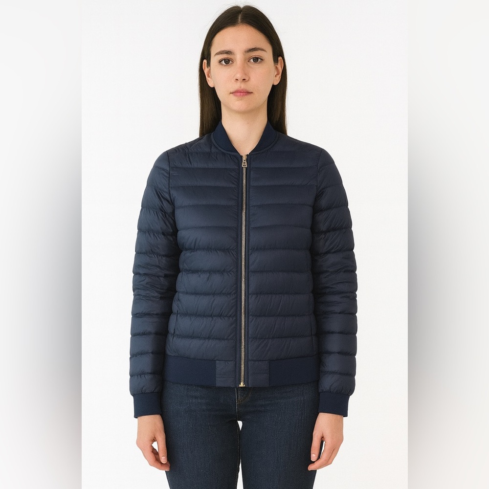 Ralph Lauren Small Blue Puffer Jacket with Quilted Design